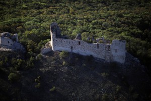 zřícenina hradu děvičky