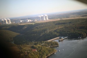 přehrada Dalešice a jaderná elektrárna