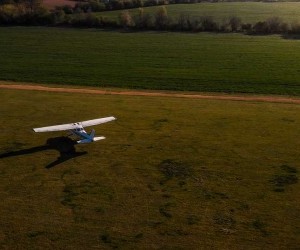 pojíždění cessny 172