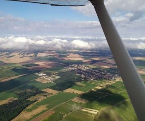 Novomanzelsky let nad Palavu a prehradu Dalesice 