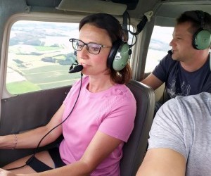 darkovy let nad Pernstejn a Virskou prehradu 