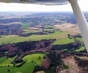 darkovy let nad Pernstejn a Virskou prehradu 