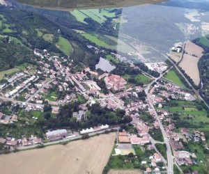 darkovy let nad Pernstejn a Virskou prehradu 