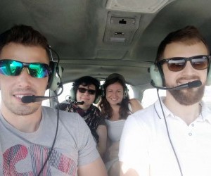 kokpit letadla cessna 172