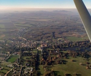 Zámek Lednice a pálavské vrchy