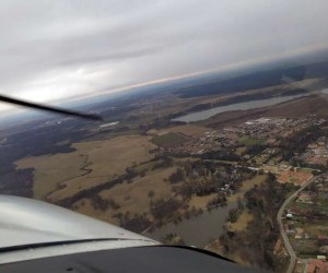 Lednicko-valtický areál letadlem