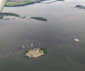 zatopená vesnice Mušov, kostel sv. Linharta