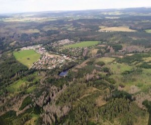 vyhlidkovy let nad Adamov Blansko a Macochu 