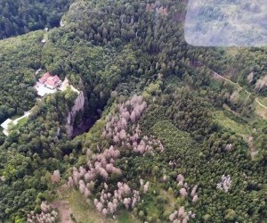 vyhlidkovy let nad Macochou 