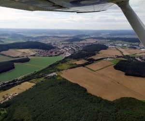 vyhlidkovy let nad Adamov Blansko a Macochu 