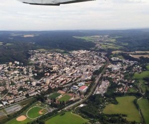 vyhlídkový let nad Blanskem