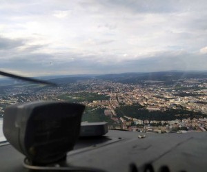 vyhlidkovy let nad Brnem 