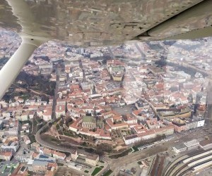 vyhlidkovy let nad Brnem 