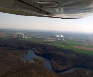 řeka Jihlava a jaderná eletrárna Dukovany