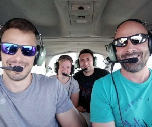 posádka vyhlídkového letu