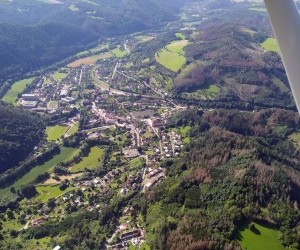 město Nedvědice letecky