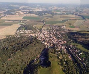 zámek Lysice a město Lysice