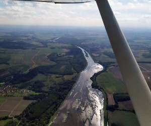 vyhlidkovy let podel reky Dyje 