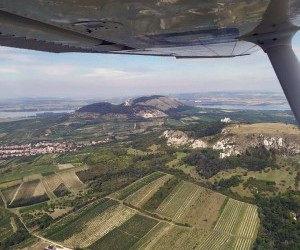 vyhlidkovy let podel reky Dyje 