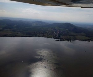 vyhlidkovy let podel reky Dyje 