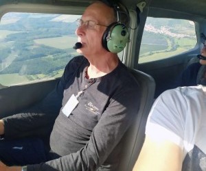 vyhlidkovy let podel reky Dyje 