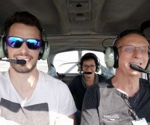 vyhlidkovy let podel reky Dyje 